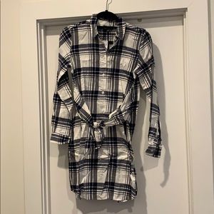 Plaid jcrew mercantile dress - never worn! Tags on